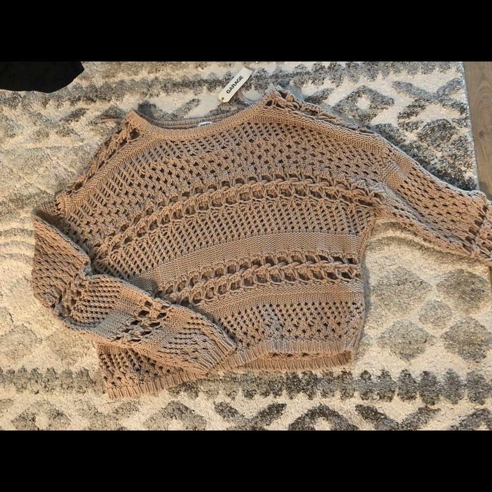 Garage Open-knit sweater
